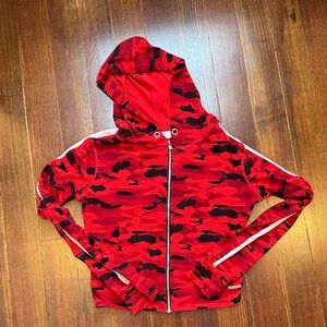 Bombshell Sportswear Red Camo Hoodie